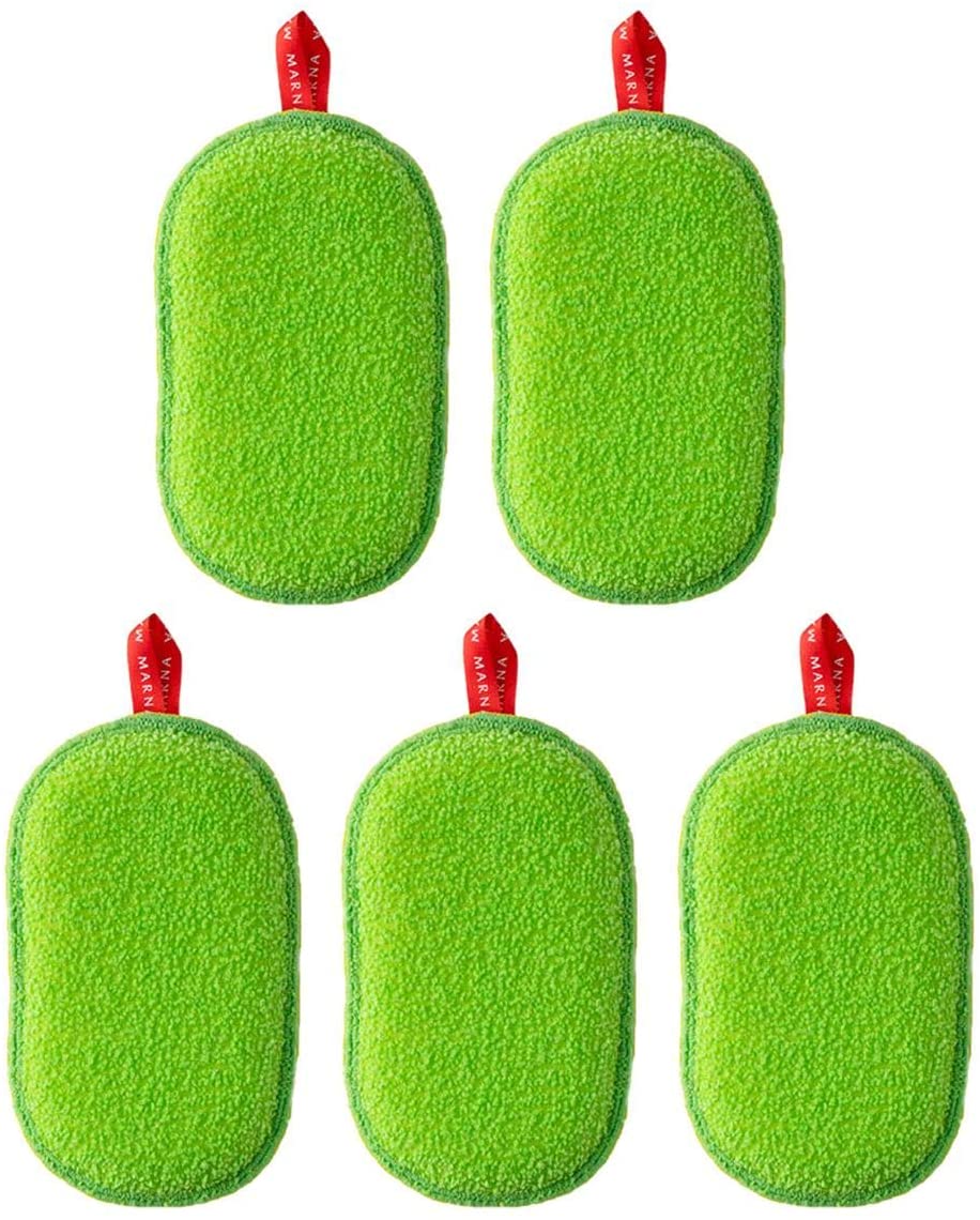 愛用 これは使える!食器洗いスポンジ スポンジ マーナ グリーン 5個セット K005 キッチン用洗剤 愛用 これは使える!食器洗いスポンジ スポンジ マーナ グリーン 5個セット K005 キッチン用洗剤