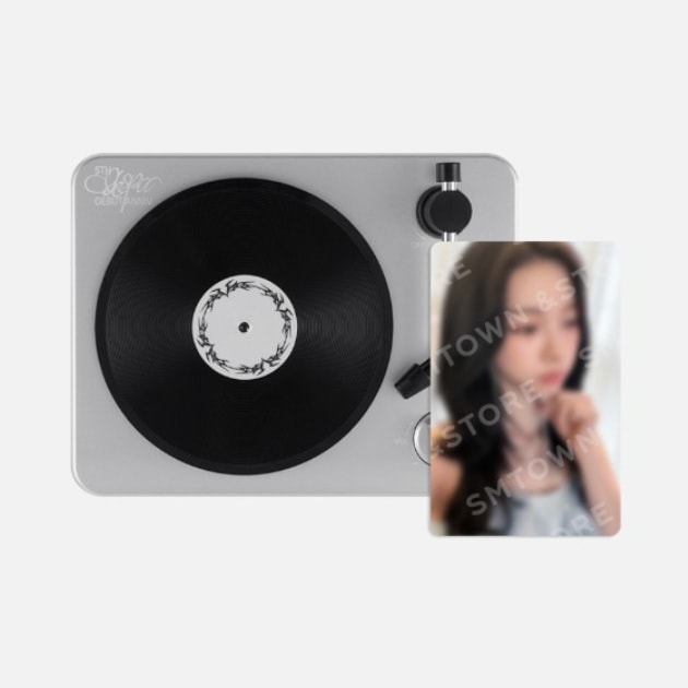 aespa 5TH ANNIVERSARY TURNTABLE BLUETOOTH SPEAKER SET