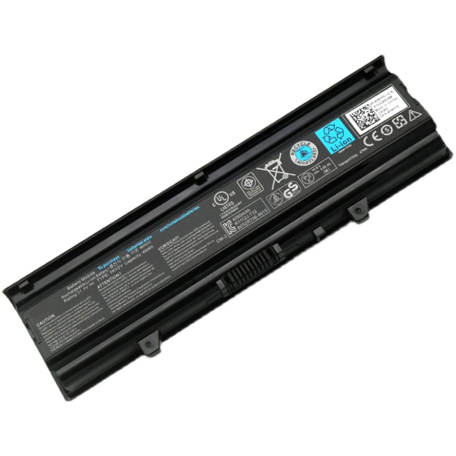 TKV2V バッテリー 電池 48Wh/4400mAh Inspiron 14V 14VR N4020 N4030D M4010 TKV2V 電池・DELLノートパソコン互換 交換用のバッテリー dc