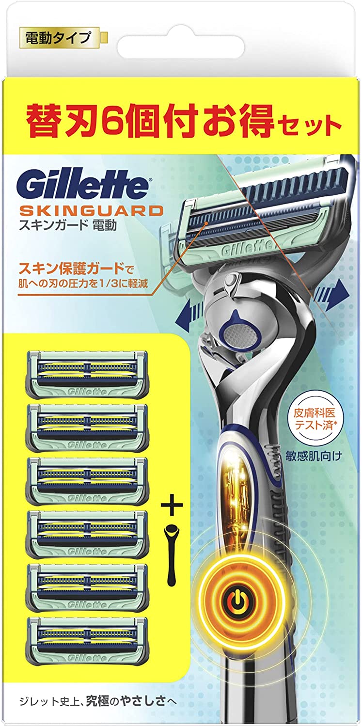 スキンガードＦＢパワー５Ｂホルダー替刃６個付