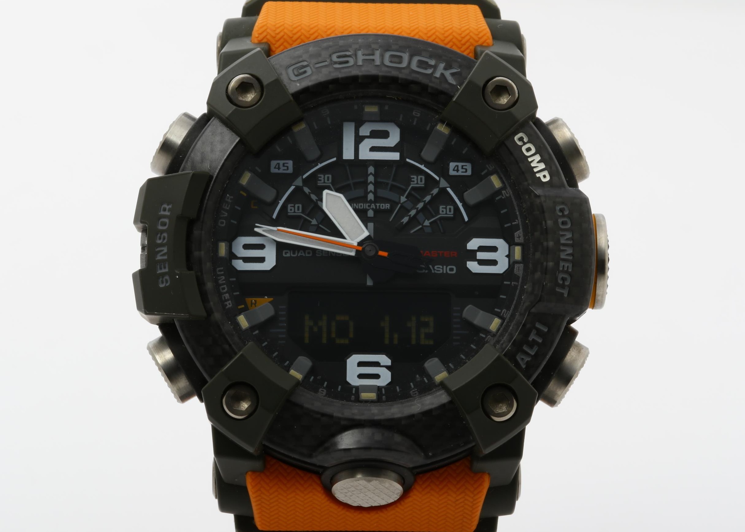 時計 G-SHOCK MASTER OF G - LAND MUDMASTER カーボン／樹脂 GG-B100-1A9JF アナデジ ブラック メンズ時計 メンズウォッチ【本物保証】