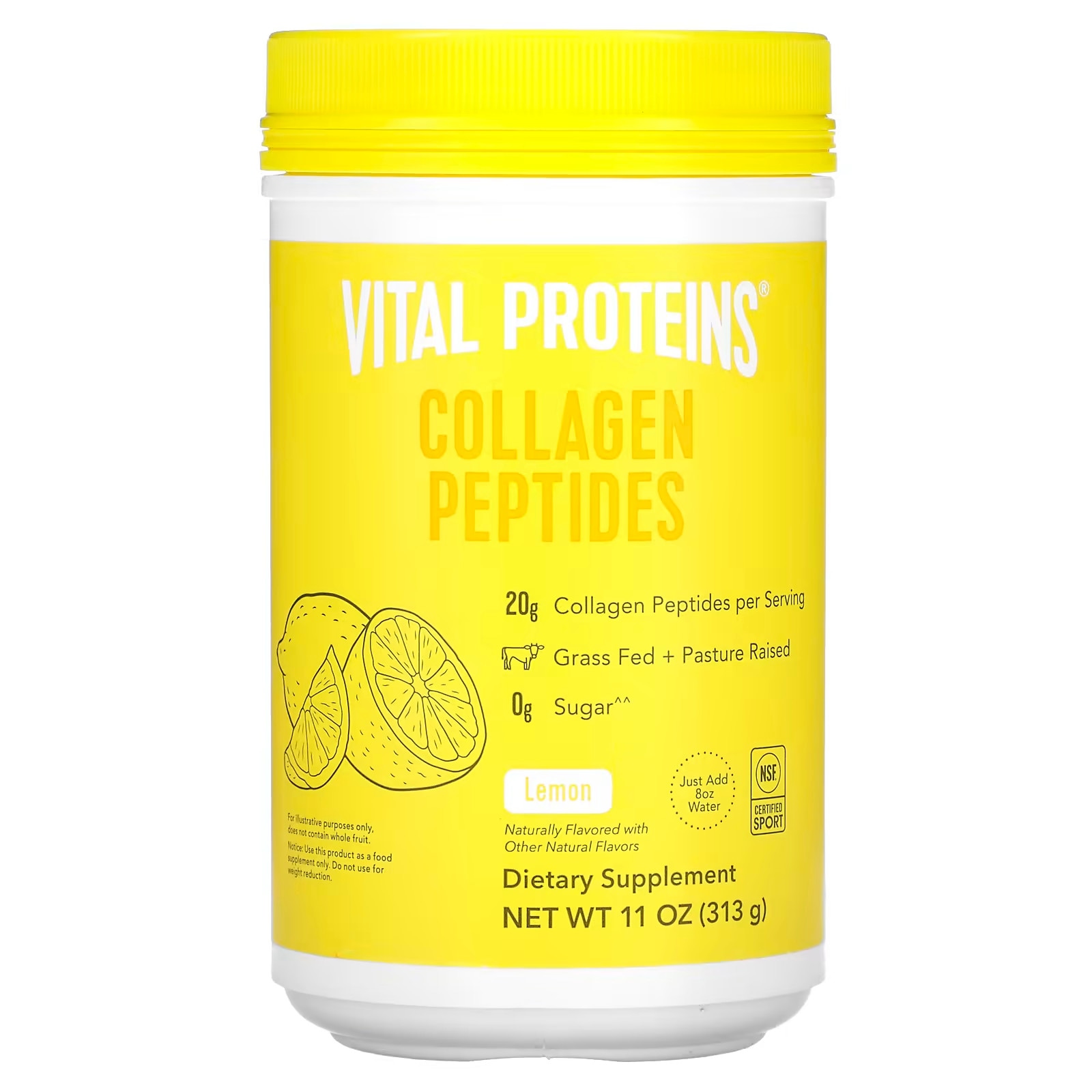 Vital Proteins　コラーゲンペプチドレモン11オンス（313g）