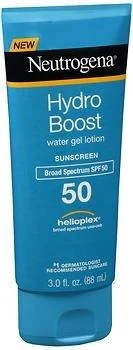 Neutrogena Hydro Boost Spf#50 Water Gel Sunscreen