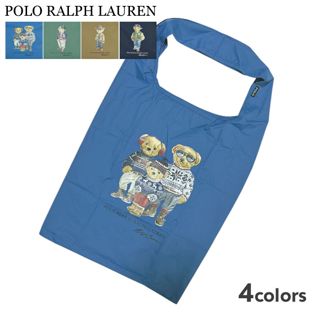 ポロ ラルフローレン POLO RALPH LAUREN POCKETABLE RAIN BAG POLO BEAR ポケッタブル レインバッグ ポロ ベア トートバッグ 277-006092-014