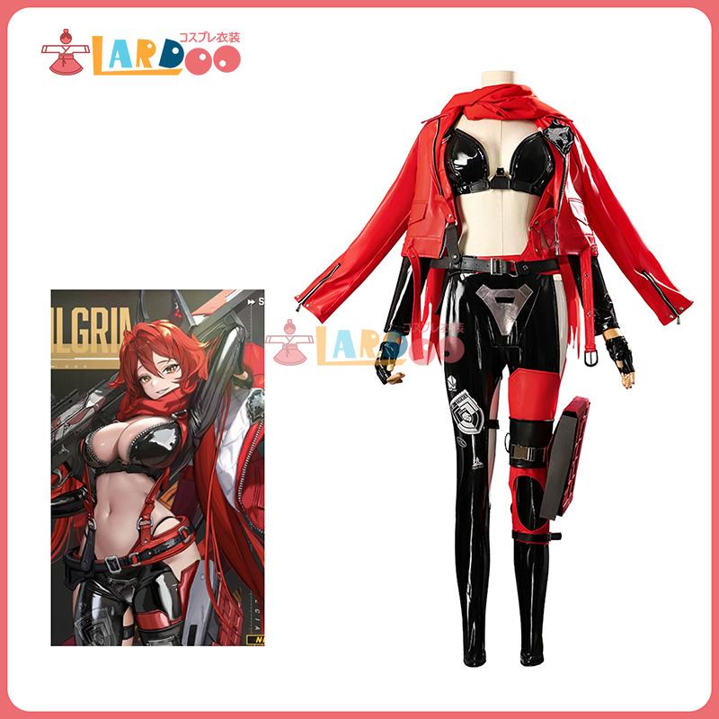 勝利：NIKKE ニケ レッドフード コスチューム コスプレ衣装ウイッグ954