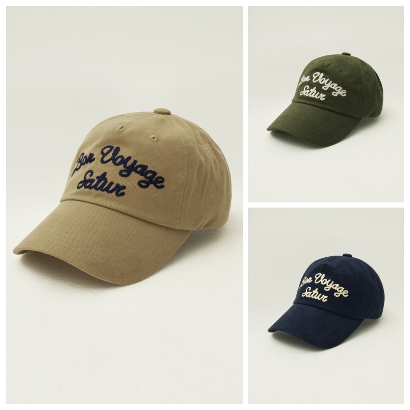 ◆24FW SATUR Bon Voyage 5Panel Ball Cap/3色◆ SATUR | 세터 | 본 보야지 5 패널 볼캡 카키