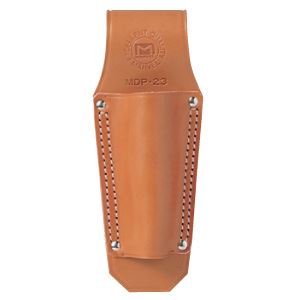 (まとめ)牛皮革製電工ポケット ハンドプレス差し (×2セット) マーベル MDP-23