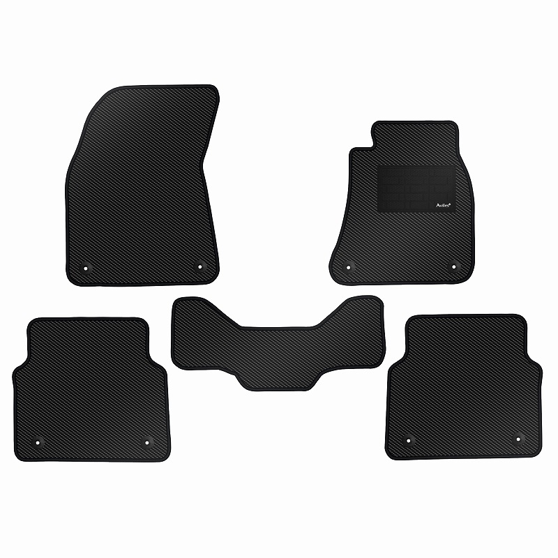 [防水マット]アウディ A8(D4) 4HC系 フロアマット [カーボン柄]