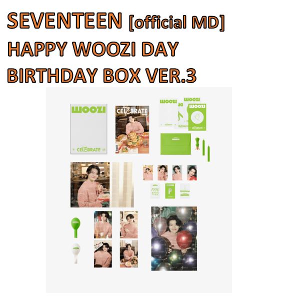 【SEVENTEEN】 - HAPPY WOOZI DAY BIRTHDAY BOX VER.3