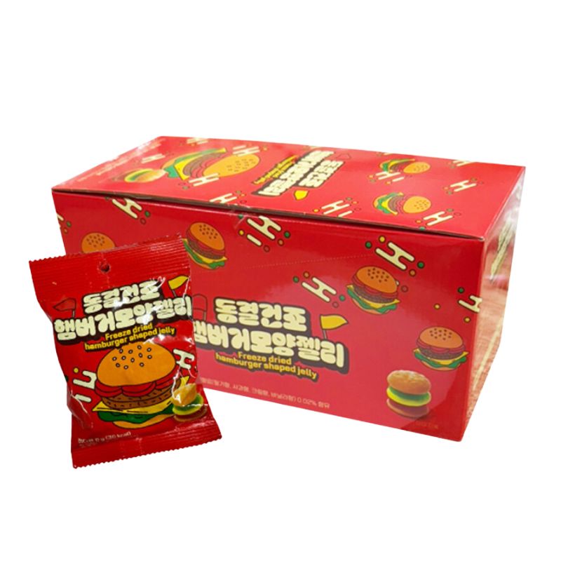 冷凍乾燥ハンバーガー型ゼリー 8g * 18 / Tiktok / ASMR 5,336円