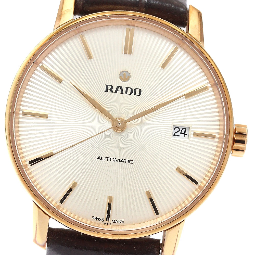 ラドー RADO 763.3861.2/R226861115 クポール クラシック デイト 自動巻き メンズ 保証書付き_922887【中古】
