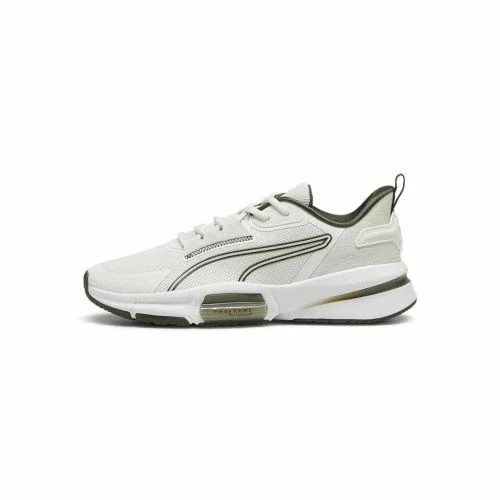メンズ パワーフレーム トレーニング シューズ 3 379482 カラー：09 Vapor Gray-Dark Olive-White（EC）