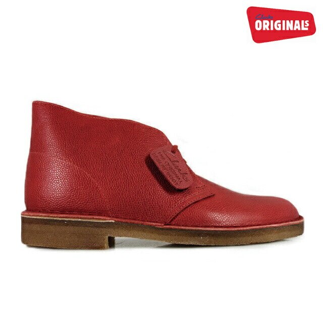 クラークス CLARKS 20356343 DESERTBOOT RED INTEREST LE メンズ デザート ブーツ レッド インタレストレザー ホーウィンレザー 【送料無料】[clarks-2