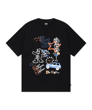 【 25SS新作】 ★LMC★ DOLL GLOBE TEE Qoo10 LMC DOLL GLOBE TEE ロゴ 半袖