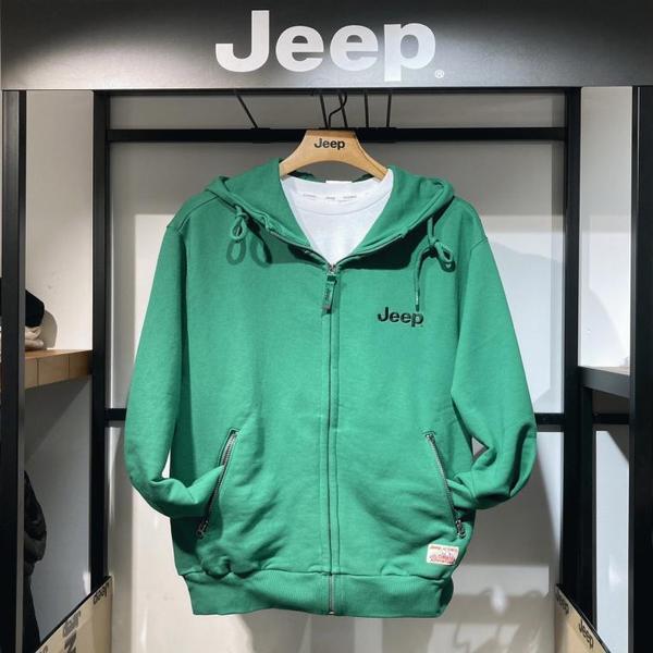 JEEP 男女共用 ビッグロゴ フード付きジップアップ フルジップアップ_3_A TZU021_764_002_3