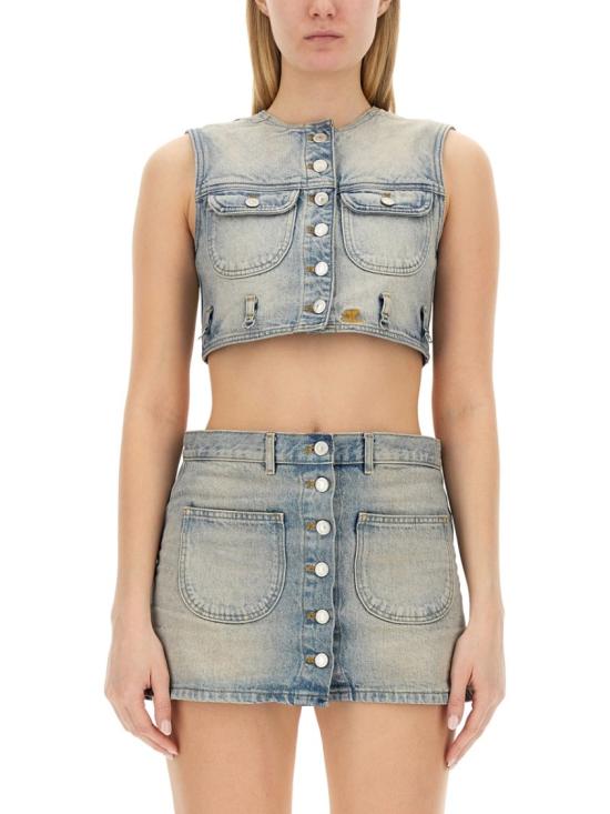 COURREGES Women Tops 124DBL153 DE00167011 Blue