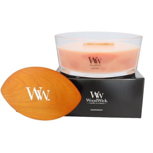 WoodWick アロマキャンドル 焚火 ウッドウィック ハースウィック キャンドル 焚き火の音がするキャンドル ギフト 女性 プレゼント 香り アロマ (ユズブルームズ)