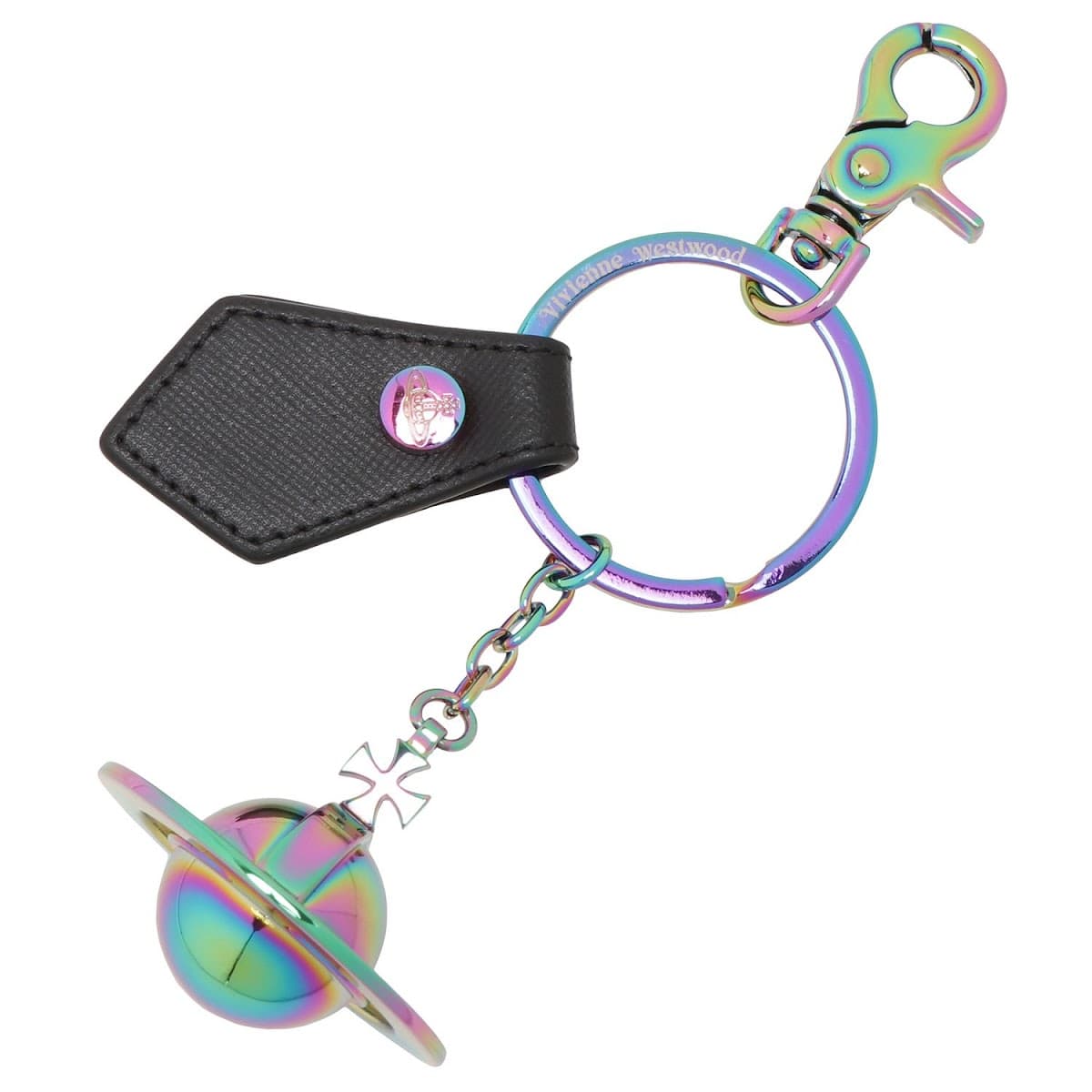 ヴィヴィアンウエストウッド キーホルダー Vivienne Westwood レディース ユニセックス 82030079 OM0009 N401 サフィアーノ 3D 立体 オーブ キーリング バッグチ