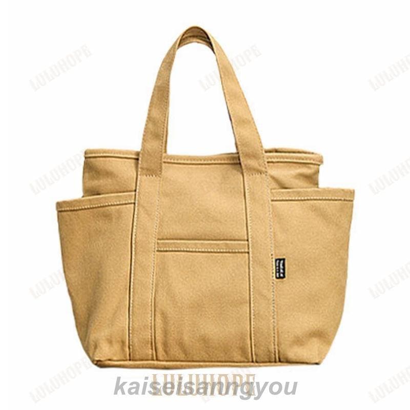 ミニトートバッグ 手提げ 帆布 キャンバス キャンバス地 トートバッグ ミニ おしゃれ 小さめ 無地 コンパクト ランチバッグ サブバッグ ポケット