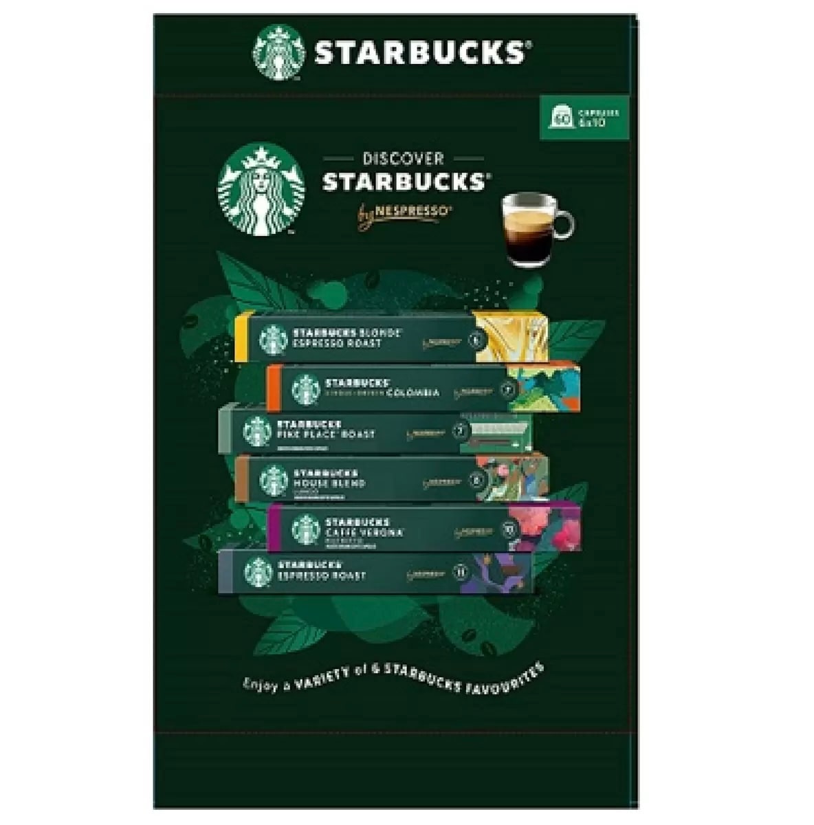 ネスプレッソ互換カプセル バラエティー60カプセル 5,864円