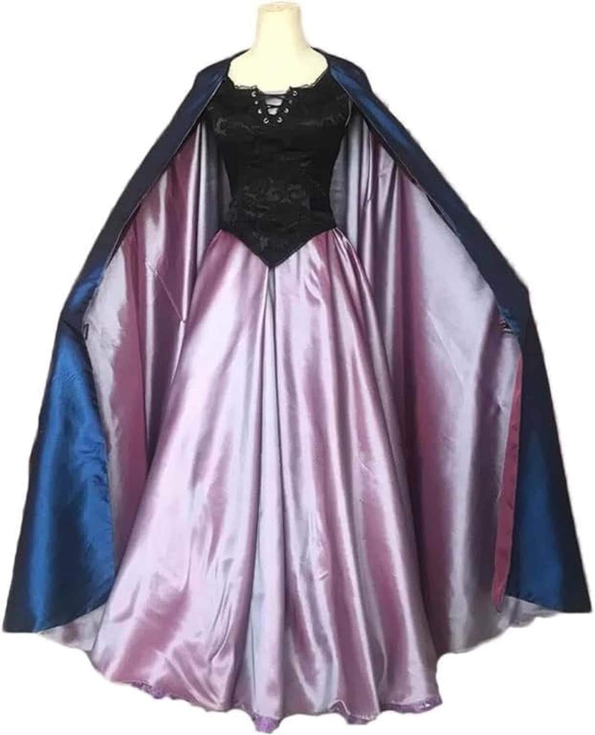 ヴァネッサ コスプレ衣装 アリエル 大人 人魚姫 ドレス マント付き ハロウィン クリスマス