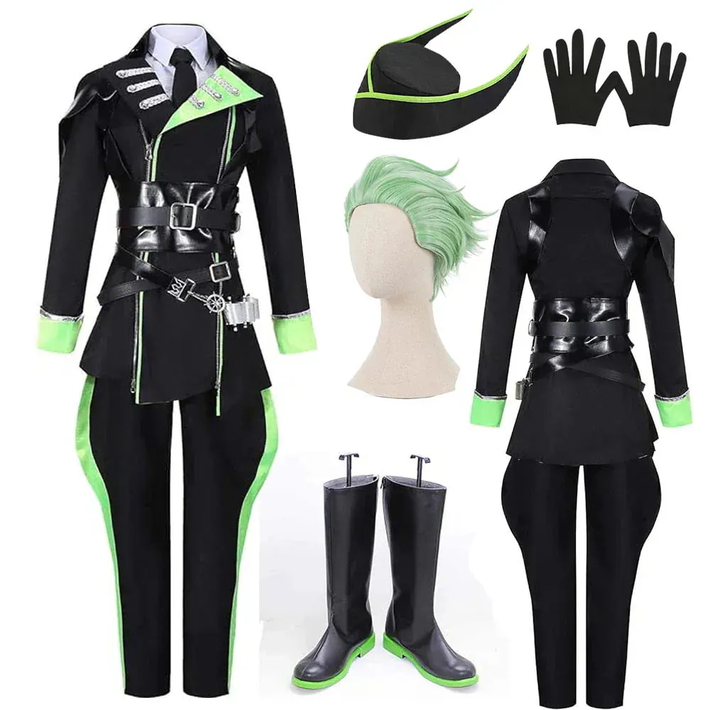 ツイステッドワンダーランド コスプレ 衣装 ツイステ コスプレ ディアソムニア寮 眠れる森の美女 寮服 寮服 セベクジグボルトコスプレ 衣装 シルバー コスプレ 衣装