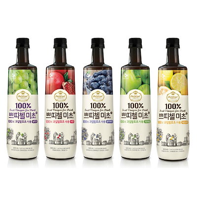 【送料無料】美酢 もも 900ml 韓国 食品 食材 料理 ミ...のサムネイル