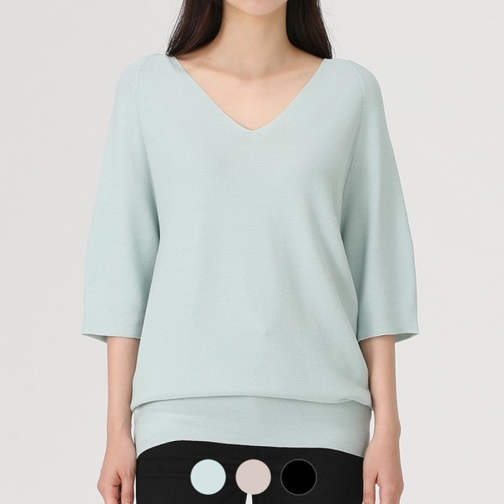 (アナルドバシーニ) (アナルドバシーニ) ラグラン半袖 Vネックニット (AV06KP04M) 5,089円