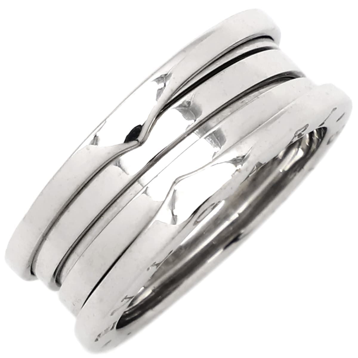 ブルガリ BVLGARI リング 指輪 ビーゼロワン B-zero1 3バンドリング K18WG ホワイトゴールド #60(JP20) 750 18金 18.5号 324308【中古】 107,635円