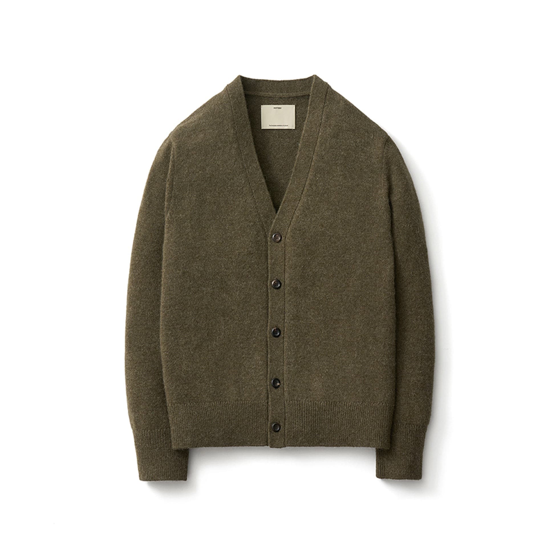 【POTTERY】 COMFORT CARDIGAN : KHAKI