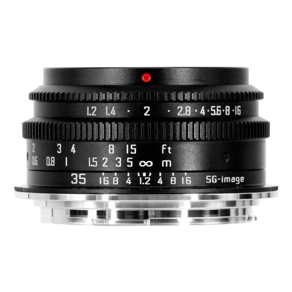 SG-image SG 35mm F1.2 RF C ブラック 単焦点レンズ(キヤノンRFマウント)