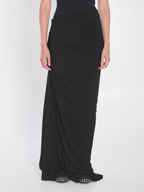 ALAIA Women Skirts AA9J2378J050B BLACK