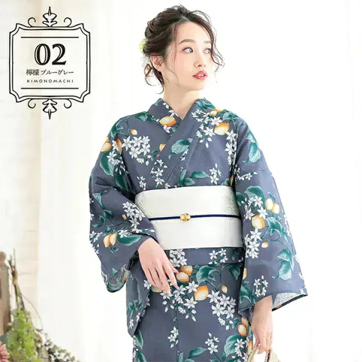 今月の新型 のフォーマル着物ゆかた伝統的なスタイルのレトロな写真撮影服yukata綿