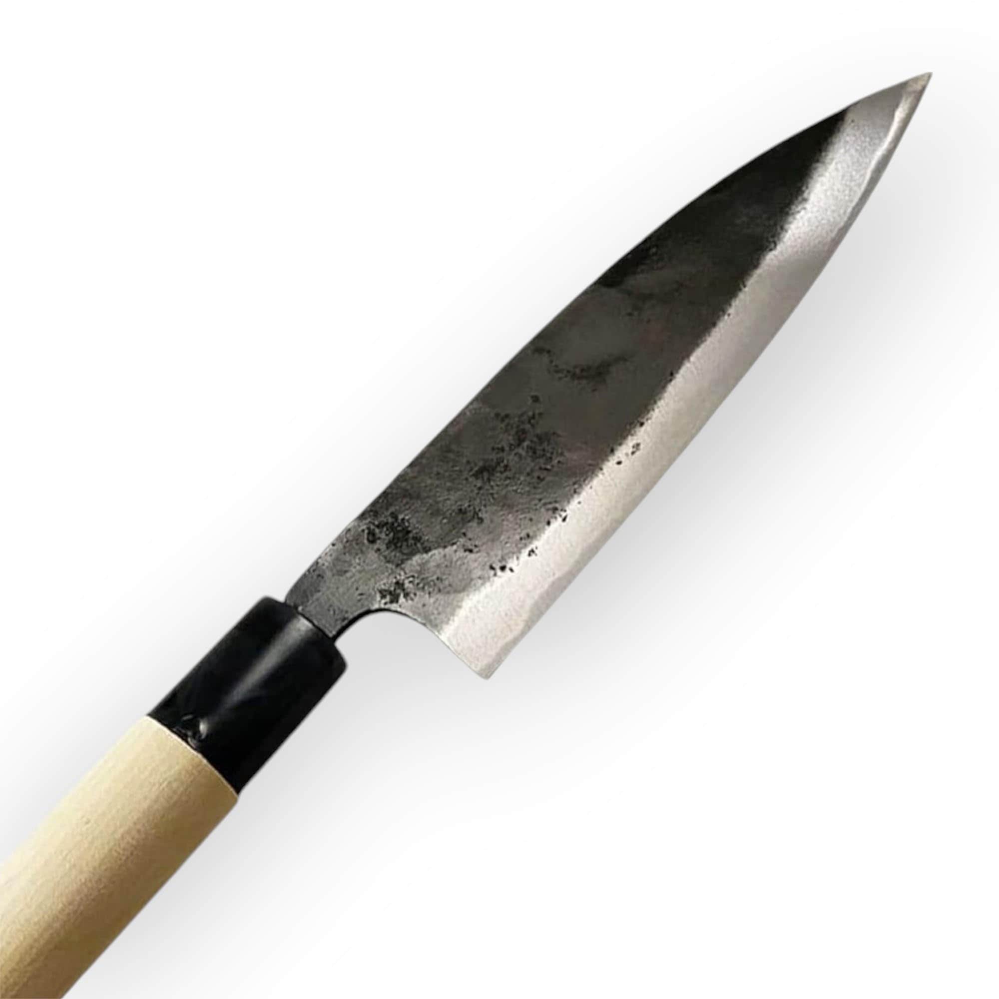 匠美風 出刃包丁 魚 さばき 手造り 両刃 刃渡り 135mm 包丁 日本製