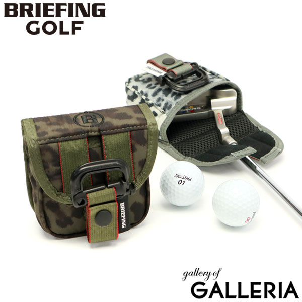 日本正規品 ブリーフィング ゴルフ ヘッドカバー BRIEFING GOLF LEOPARD MALLET CS PUTTER COVER LEOPARD-2 パターカバー BRG211G54