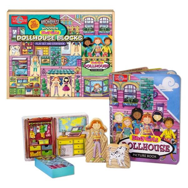ブロック遊び おもちゃ デイジーガール ドールハウス / ティーエスシュア