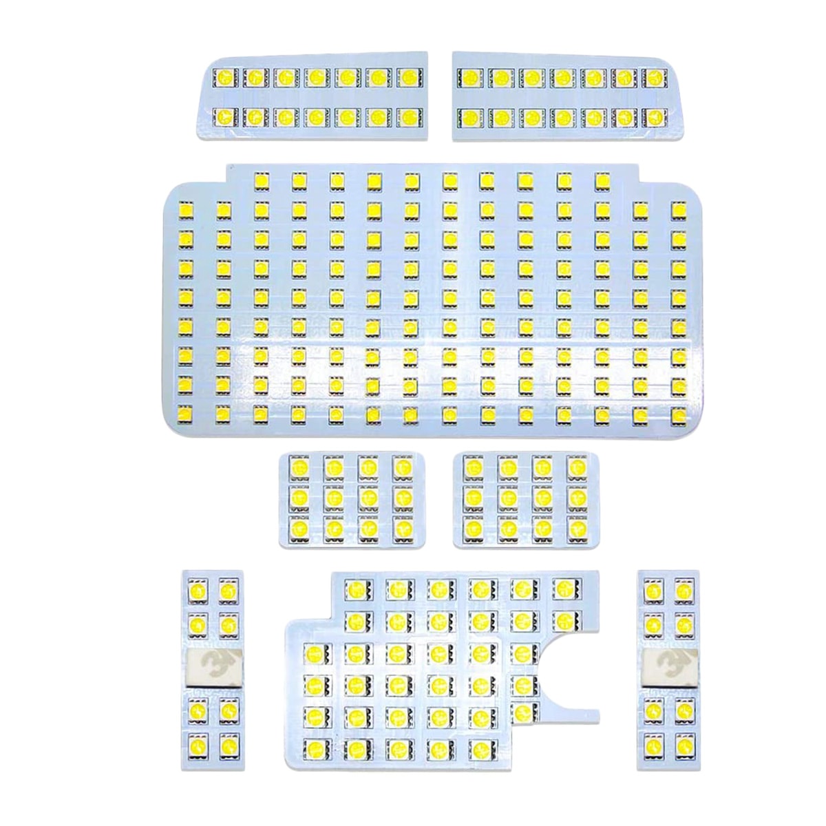 保証付 ハイエース LED ルームランプ 200系 スーパーGL用 ホワイト 室内灯 専用設計 レジアスエース KDH200/TRH200 標準/ワイドボディLEDバルブ