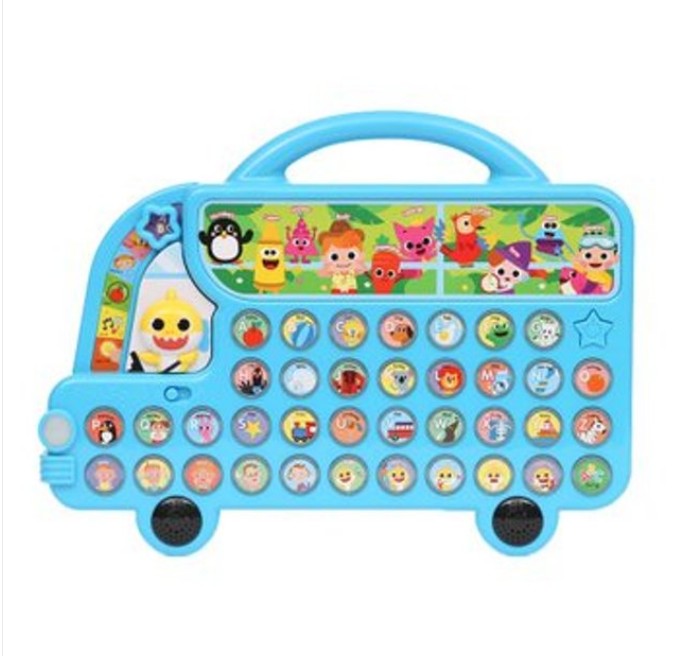 [Pinkfong] 赤ちゃんサメアルファベットバスアルファベットカード120 / 赤ちゃん/おもちゃ/ギフト/キッズ/ピンクポン/子供