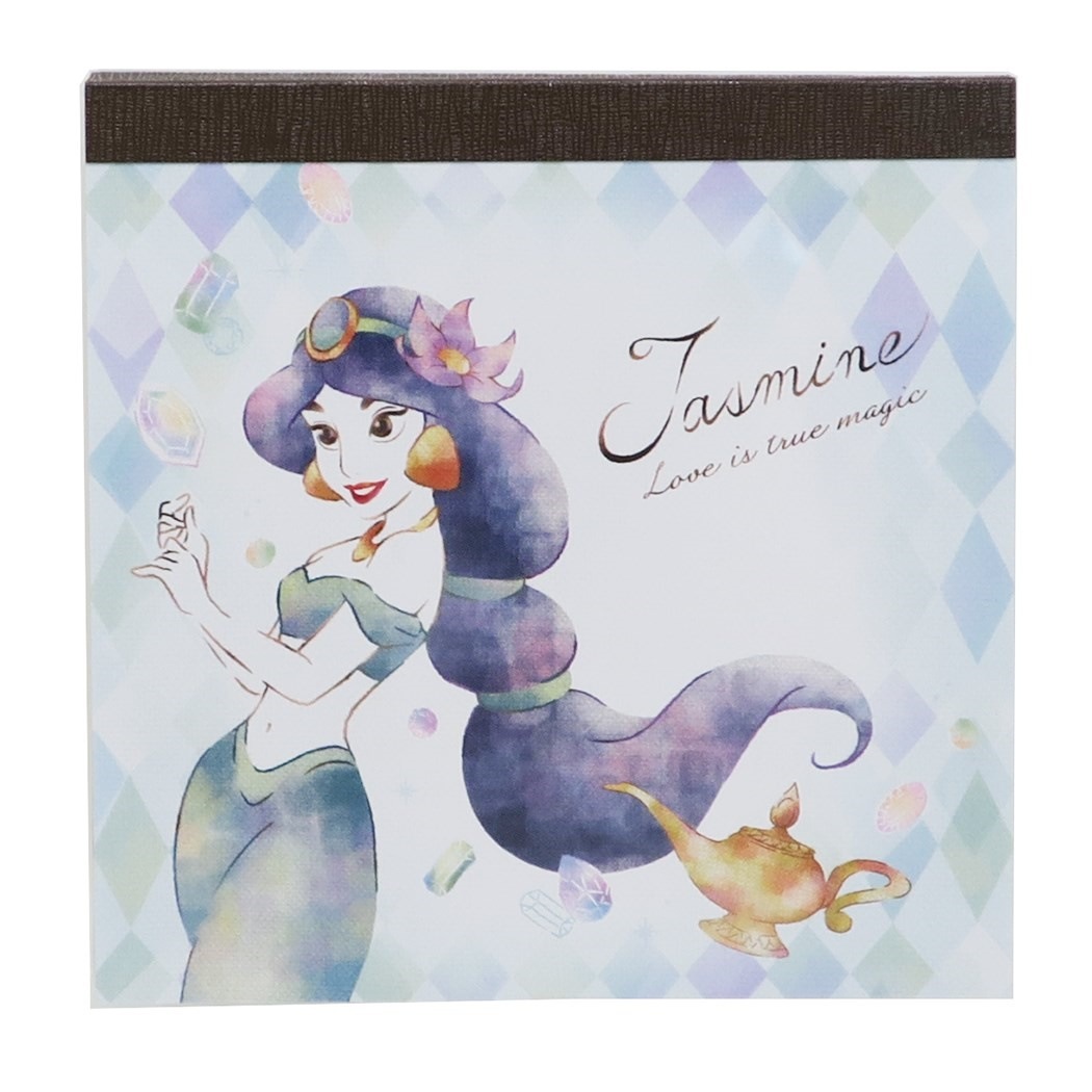 Qoo10] アラジン ジャスミン メモ帳 スクエアメ : 文具