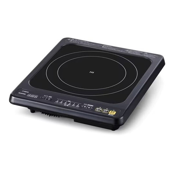 IHC-B113-B ブラック IHクッキングヒーター (ビルトインタイプ100V1口)