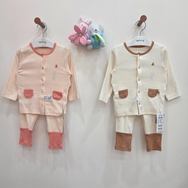 乳母スリムオープン下着（クリームL /コーラル）01T117606_GN