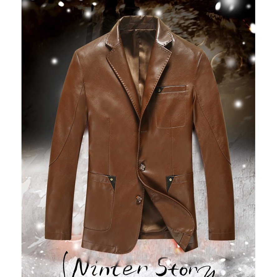 革ジャケット　レザージャケット　バイクジャケット ライダースジャケット 合革 PUレザー　革ジャン