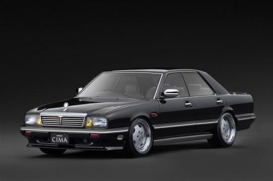 ignitionモデル 1/18 NISSAN CEDRIC CIMA (Y31) Black【IG3904】 ミニカー IG3904 ニッサン セドリック シーマ/Y31 ブラック