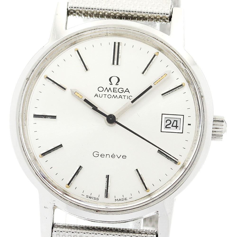 オメガ OMEGA 166.0163 ジュネーブ デイト Cal.1012 自動巻き メンズ _897054【中古】