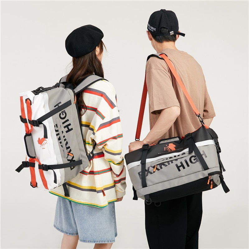 旅行バッグバッグ大容量フィットネスバッグ荷物ハンドバッグ出張ランドセル収納超大型登山バッグリュック2Wayバック