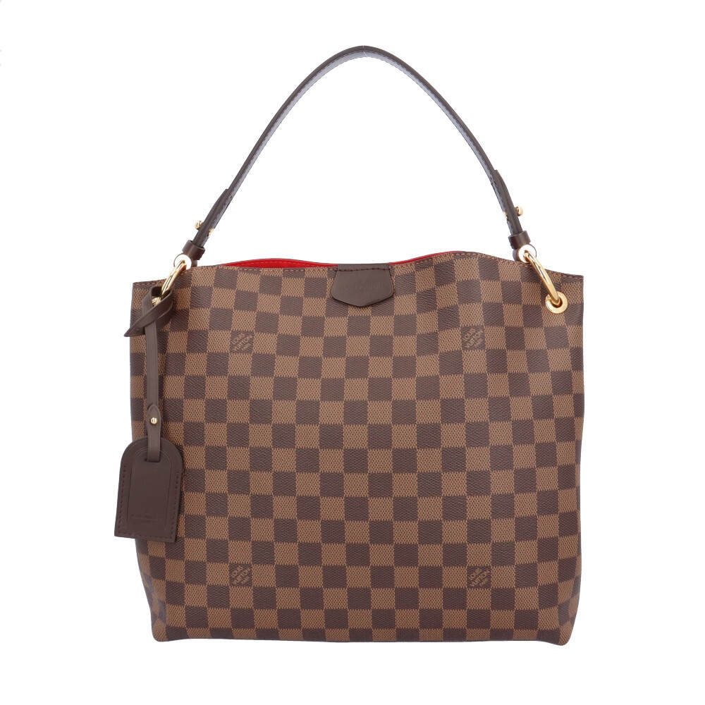 ルイヴィトン グレースフルPM ダミエ ショルダーバッグ ダミエキャンバス N44044 ブラウン LOUIS VUITTON 中古 美品
