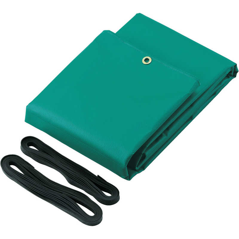 トラスコ中山　トラックシートα 1t用 幅2100mmX長さ3.1m 緑　TS1TA