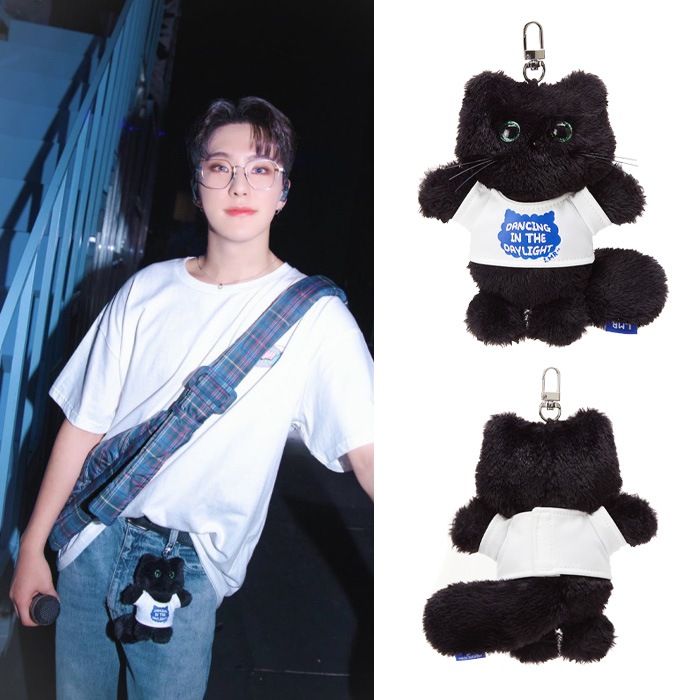 [Seventeen HOSI 着用] セブンティーン ほし 着用, SSANGNYOUNGEE KEY RING BLACK