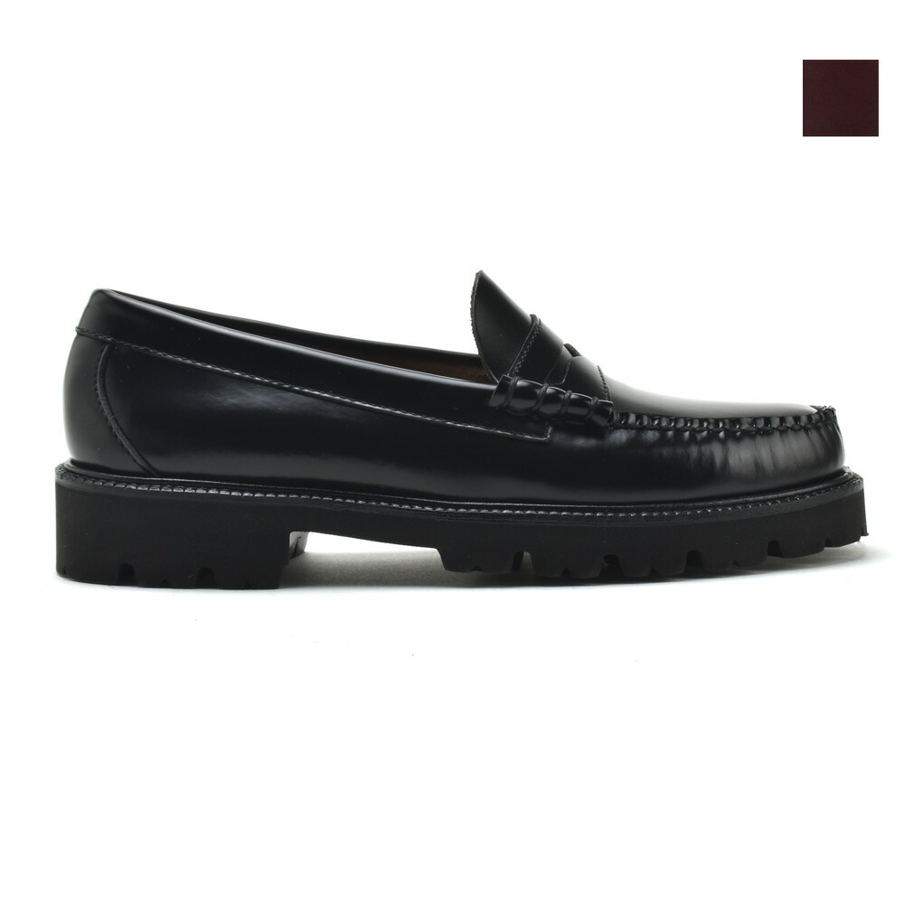 G.H.バス ラーソン ローファー メンズ 革靴 厚底 Dワイズ G.H. BASS LARSON SUPER LUG [larson-sl]