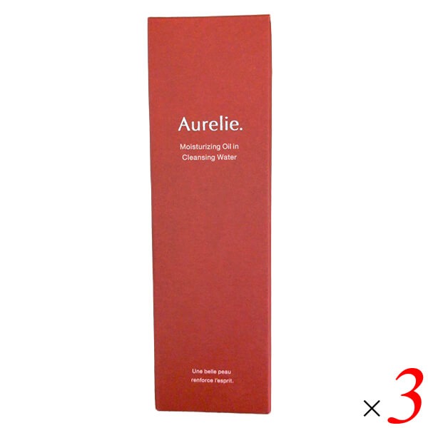 Aurelie オレリー モイストオイル クレンジングウォーター 150g 3個セット